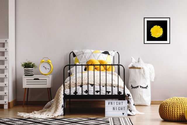 "Bee Yourself" Yellow Dandelion