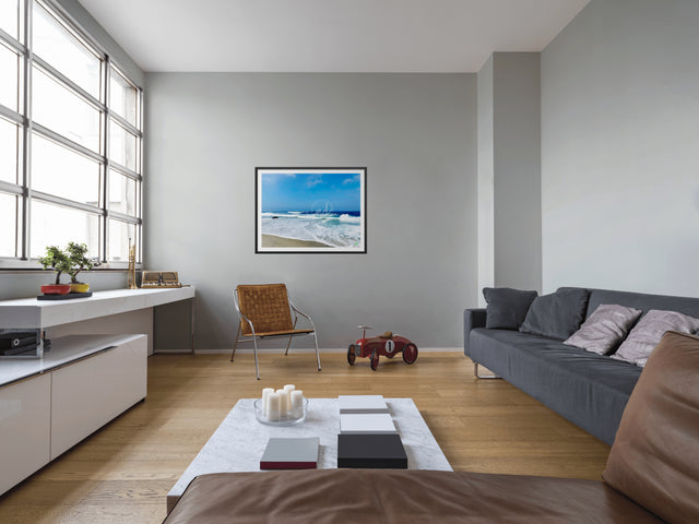 "Coastal Timeout" Framed Coastal Print