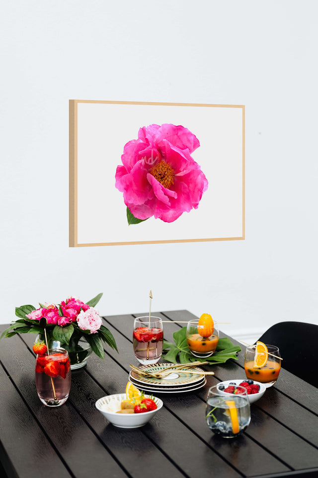 "Huge Crush" Pink Peony