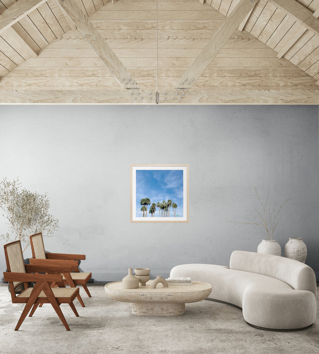 "Palms in Paradise Valley" Palm Tree Art Print