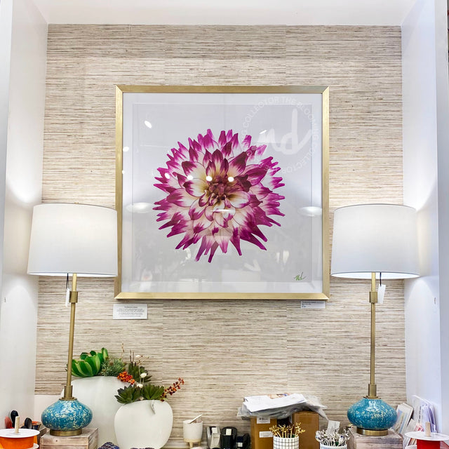 "Born to be a Star" Purple Dahlia