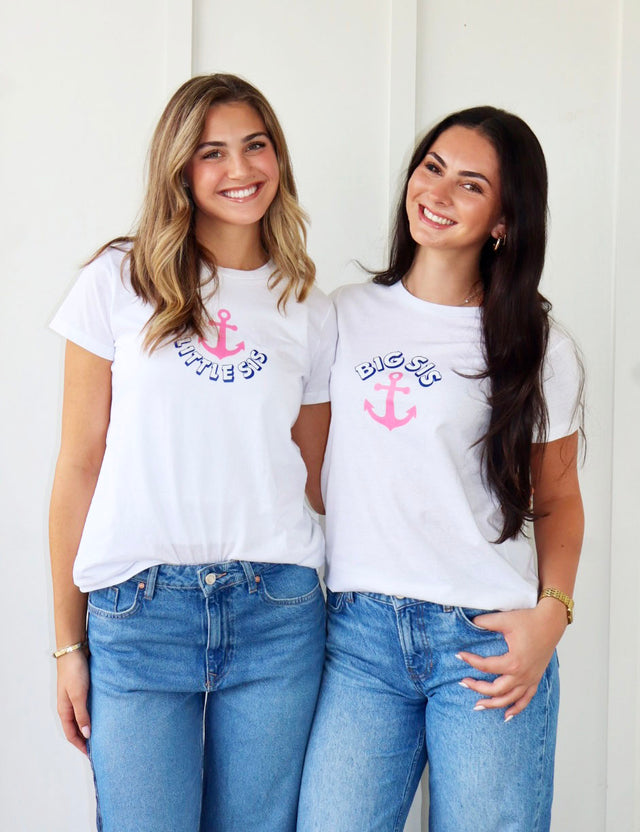 Delta Gamma T-Shirts – Set of 2- Big Sis Little Sis T-Shirts