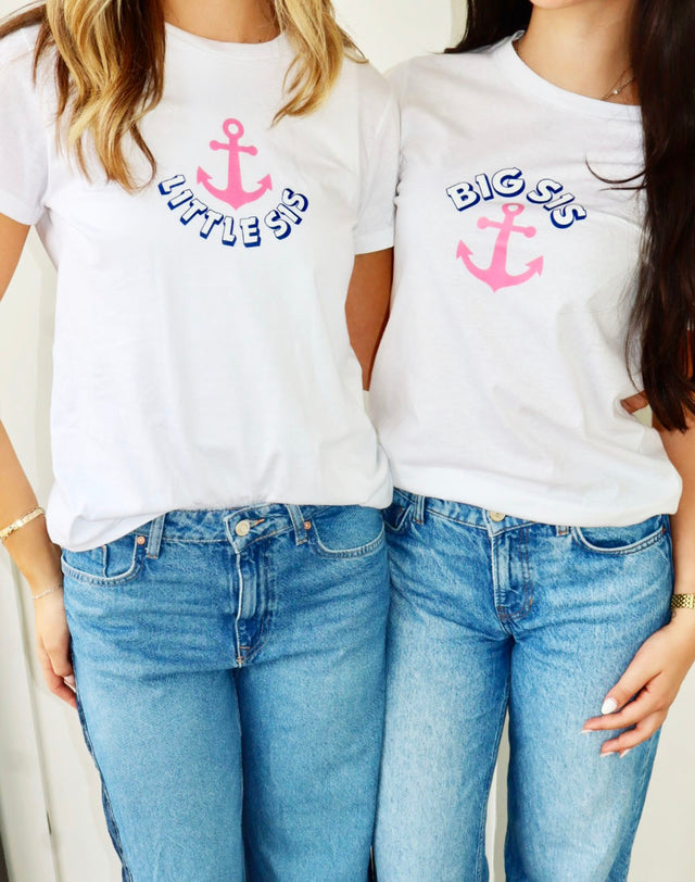 Delta Gamma T-Shirts – Set of 2- Big Sis Little Sis T-Shirts