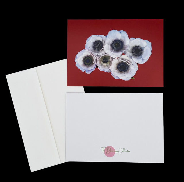 "Eyes on You Baby on Red" Folded Cards – Box of 8 with Envelopes