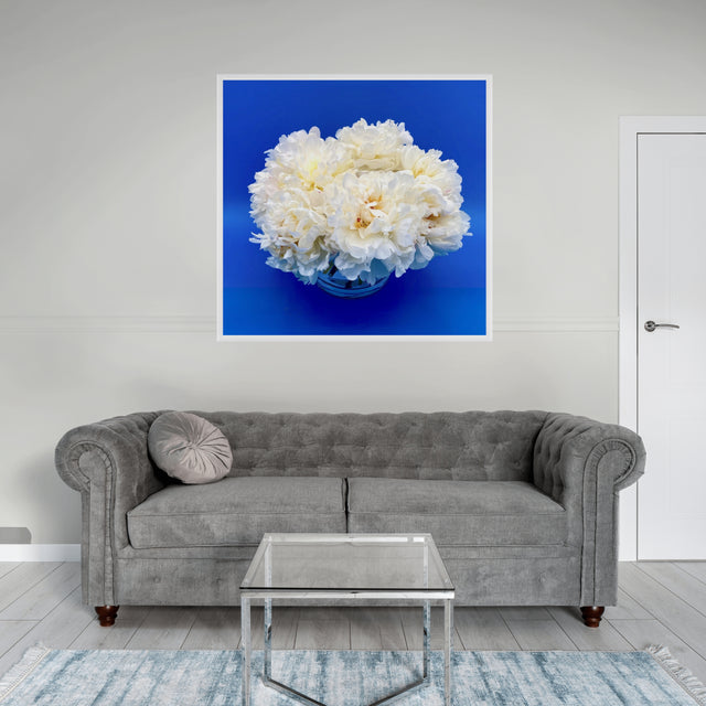 "Classic Coastal" White Peonies