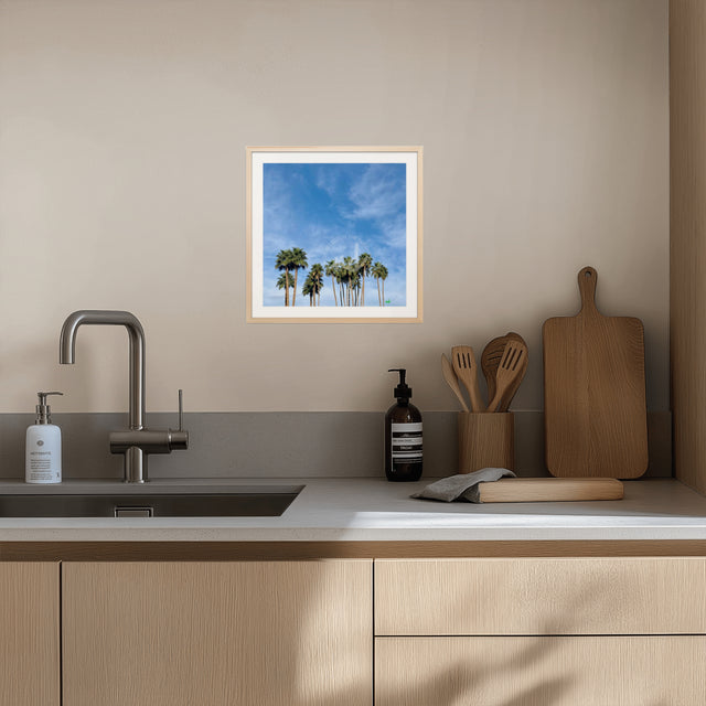 "Palms in Paradise Valley" Palm Tree Art Print
