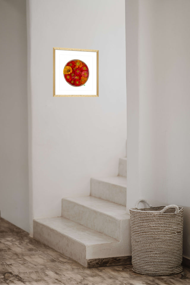"Poppy Party" Floral Art Print